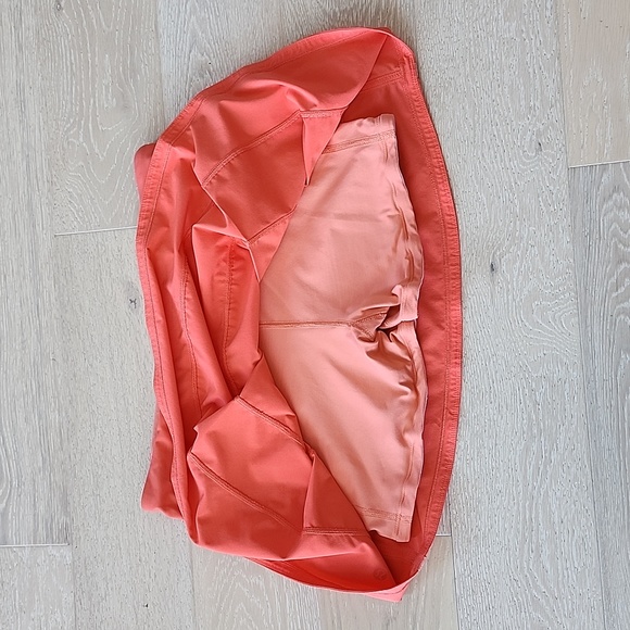 Peach Lululemon Pace Skirt - Picture 5 of 6